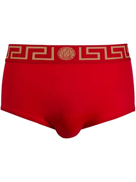 versace zwembroek rood